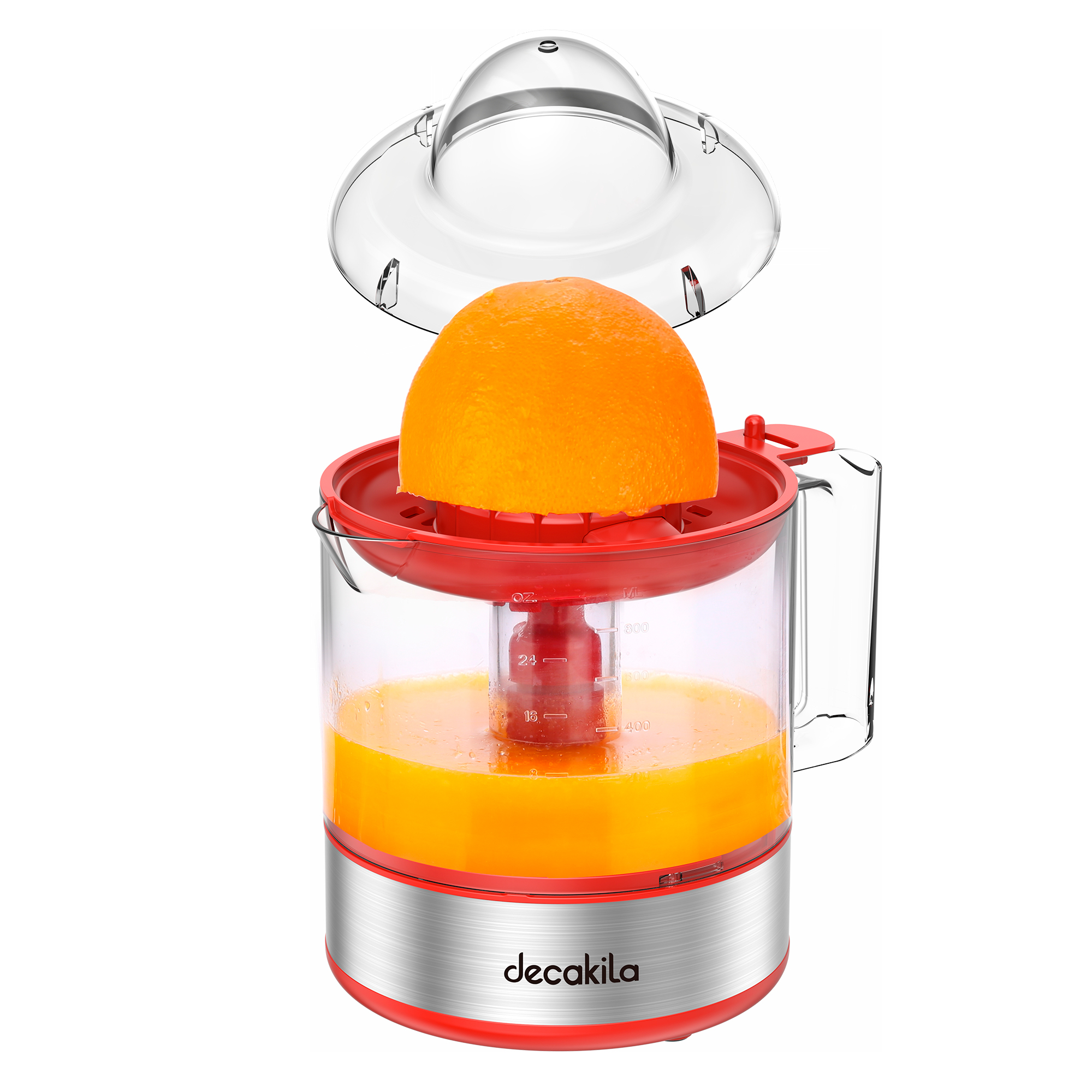 Extractor de jugo, máquina exprimidora centrífuga de 3 pulgadas de ancho  con canal de alimentación de 3 pulgadas, máquina de jugo de potencia para